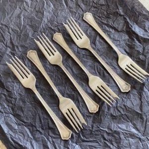 Silverware/ flatware 
VTG  Albert  Pick &Company Triple
Set of 6